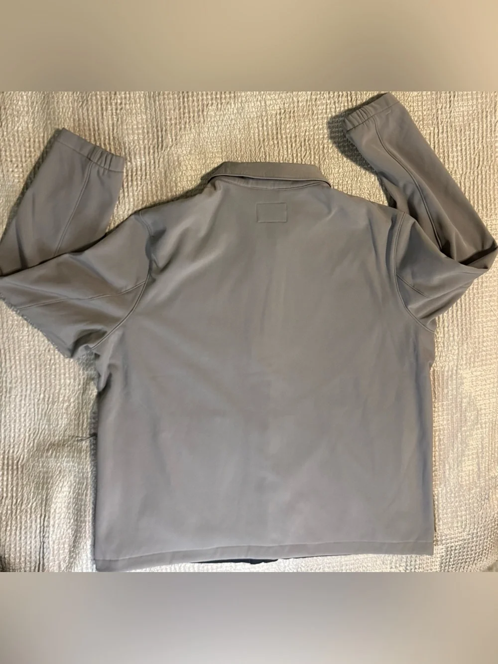 Banana Republic Gray Stone Softshell Jacket Men's XL Fleece Lined NWOT FA21